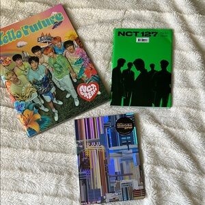 NCT Dream, NCT 127 albums and books